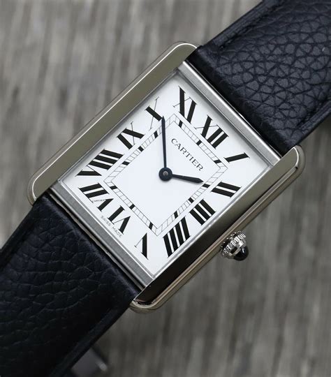 cartier tank solo|cartier tank solo watch for sale.